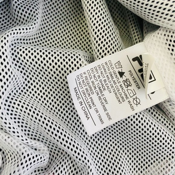 Fila Women's Crop Windcheater Jacket Size 12 - Picture 8 of 10